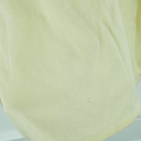 St. Croix XL Sweater V Neck Pullover Golf Butter Yellow THRASHED Vintage Grandpa - Picture 8 of 14